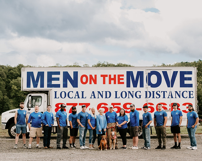 Men on the Move website project or service image